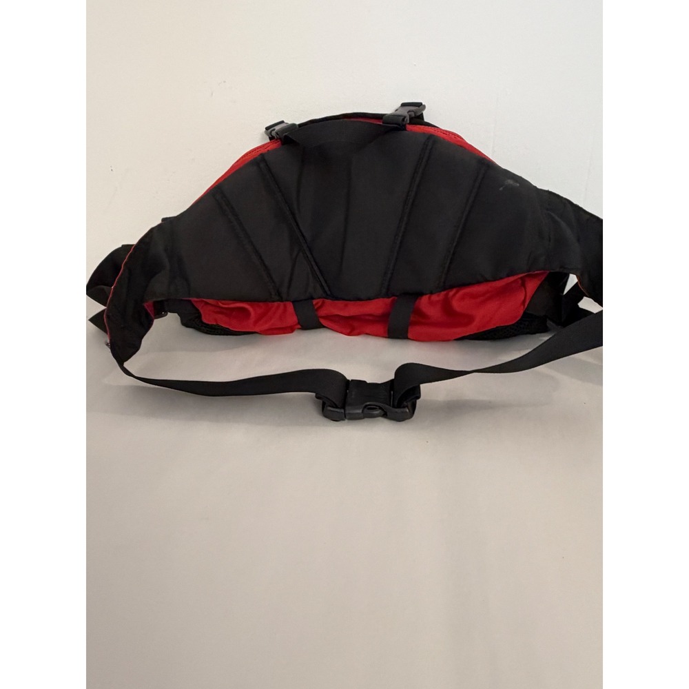 The North Face Hiking Waist Pack Unisex OS Red Lumbar Bag Granola Trail - Picture 6 of 10